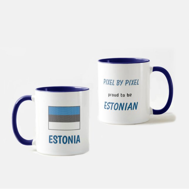 Taza Bandera de Estonia (Subido por el creador)