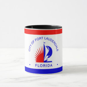 Taza Bandera de Fort Lauderdale
