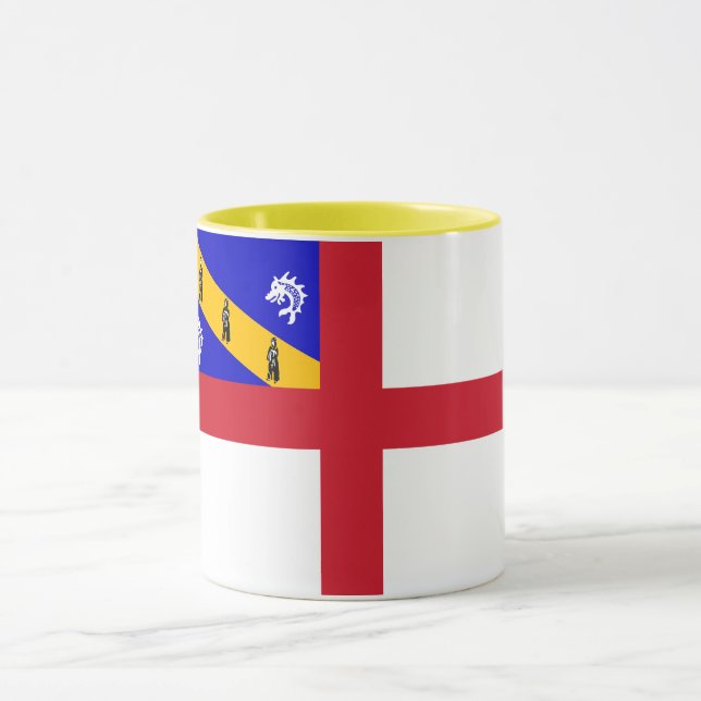Taza Bandera de Herm (Centro)