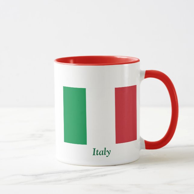 Taza Bandera de Italia (Derecha)
