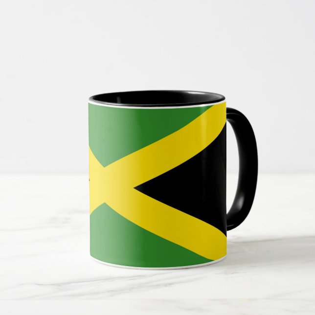 Taza Bandera de Jamaica (Anverso derecho)