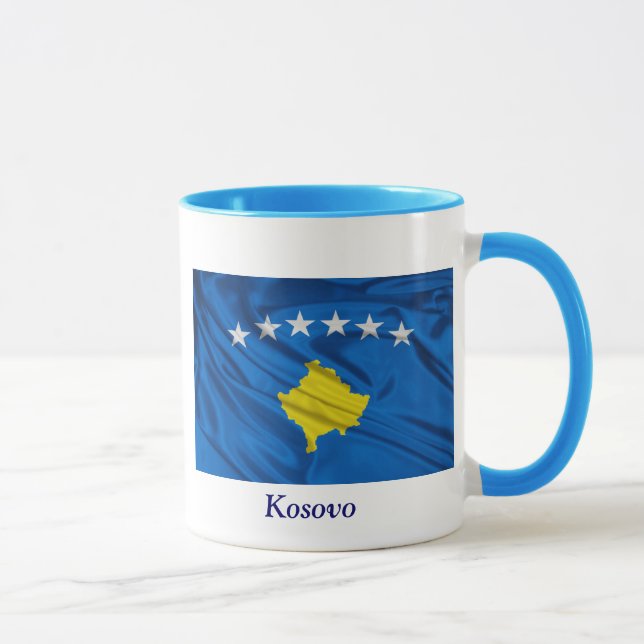 Taza Bandera de Kosovo (Derecha)