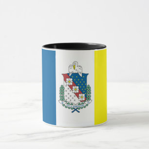 Taza Bandera de la ciudad de Shreveport (Luisiana)