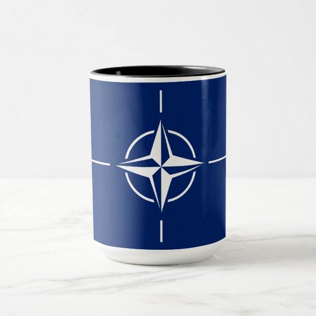 Taza Bandera de la OTAN (Centro)