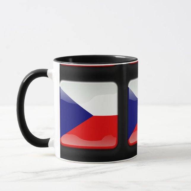 Taza Bandera de la República Checa (Izquierda)
