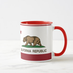 Taza Bandera de la república de California