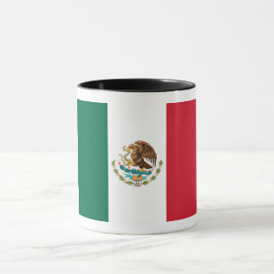 Taza Bandera de la República Mexicana