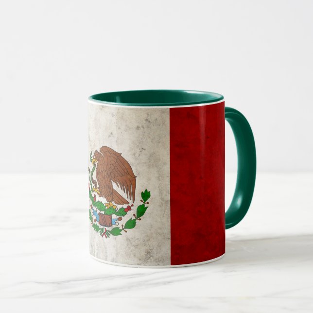 Taza Bandera de México (Anverso derecho)