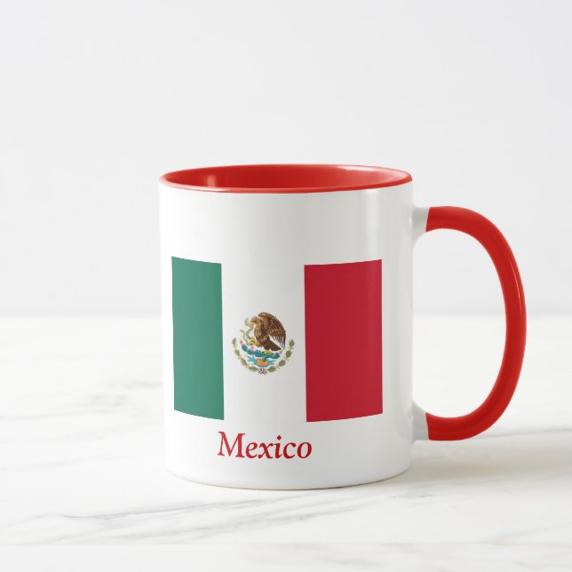 Taza Bandera de México (Derecha)