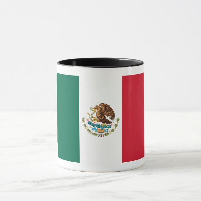Taza Bandera de México, Bandera de la República Mexican (Centro)