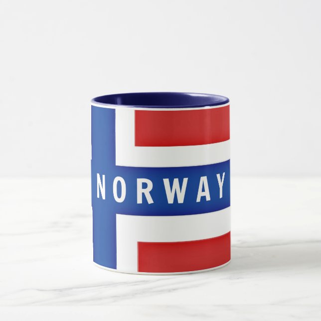 Taza Bandera de Noruega (Centro)