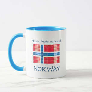 Taza Bandera de Noruega