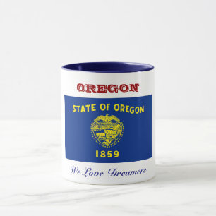 Taza Bandera de Oregón