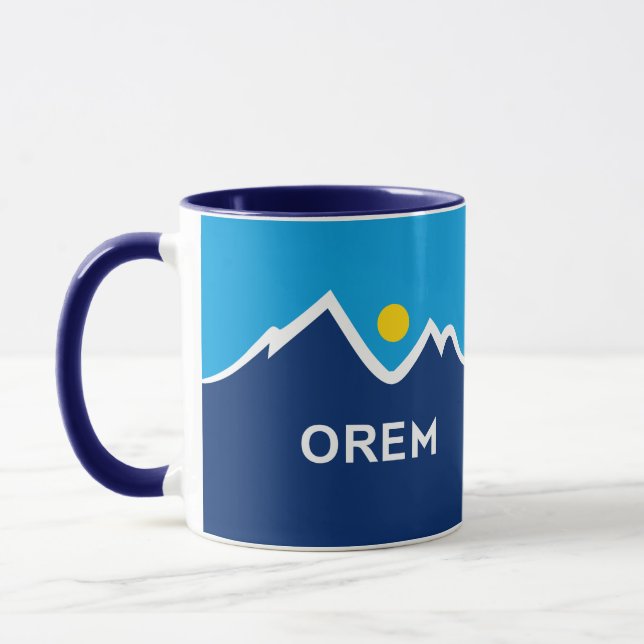 Taza Bandera de Orem, Utah (Izquierda)