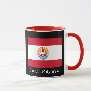 Taza Bandera de Polinesia francesa