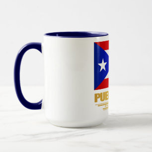 Taza Bandera de Puerto Rico