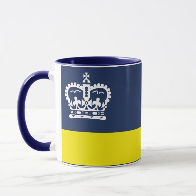 Taza Bandera de Regina, Saskatchewan Mug (Izquierda)