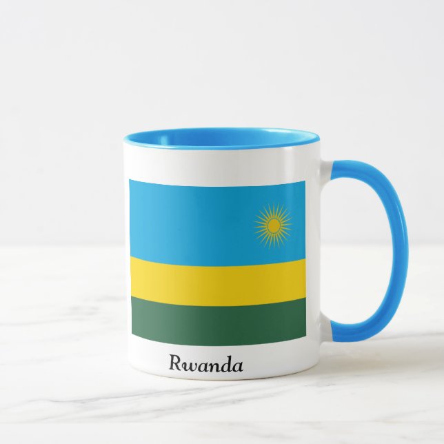 Taza Bandera de Rwanda (Derecha)