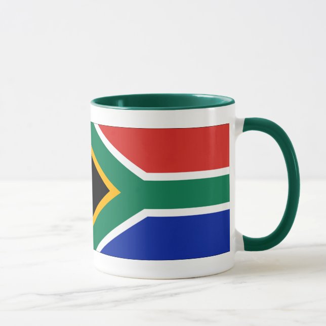Taza Bandera de Sudáfrica (Derecha)