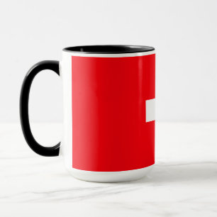 Taza Bandera de Suiza
