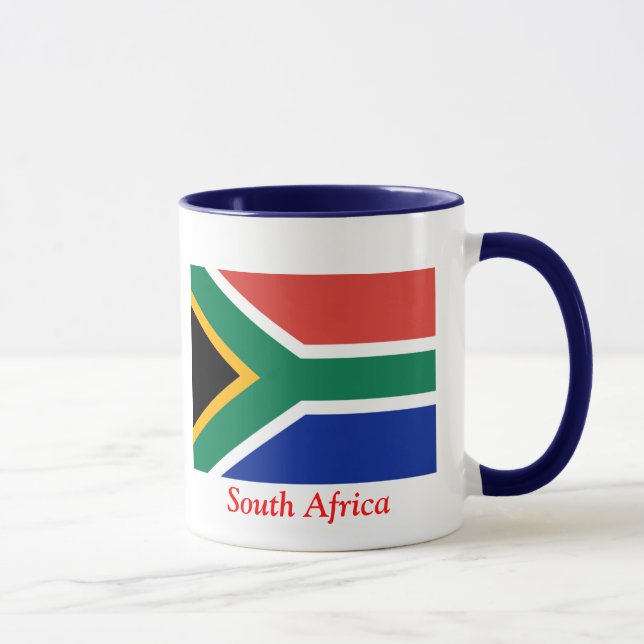 Taza Bandera de Suráfrica (Derecha)