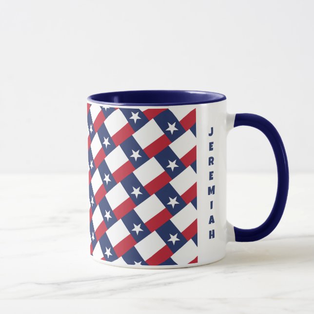 Taza BANDERA DE TEXAS personalizada (Derecha)