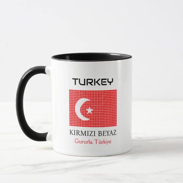 Taza Bandera de Turquía (Izquierda)