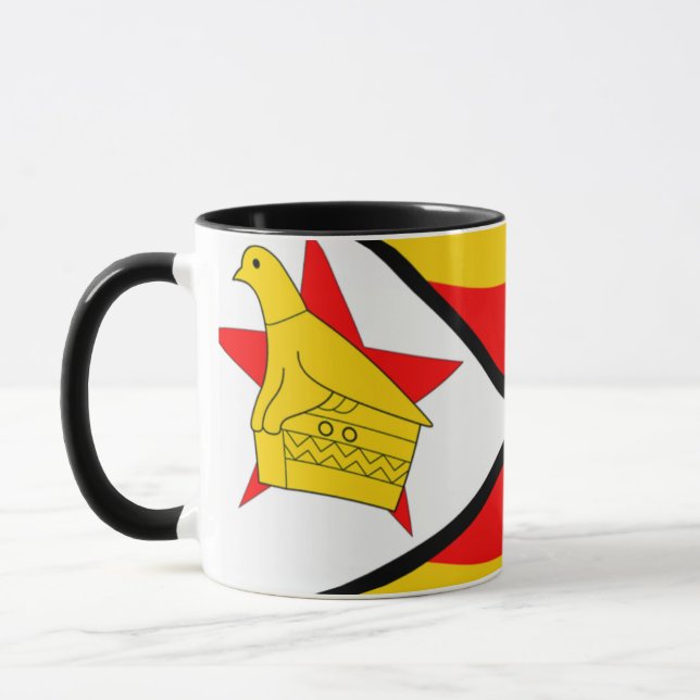 Taza Bandera de Zimbabue (Izquierda)