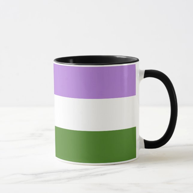 Taza Bandera del Orgullo de Género (Derecha)