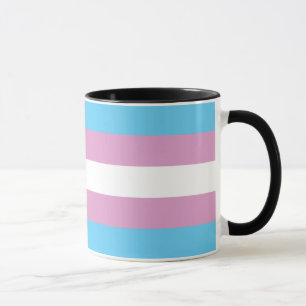 Taza Bandera del orgullo transversal