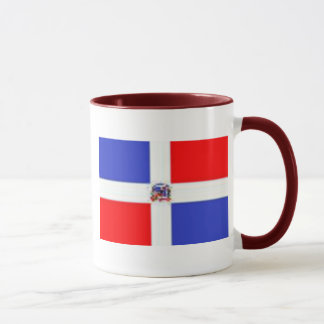 Taza Bandera dominicana, bandera dominicana
