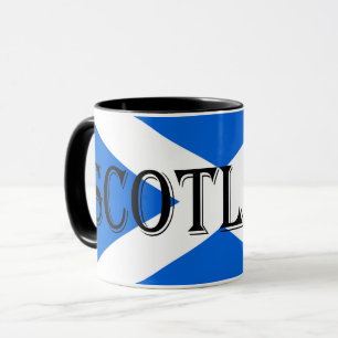 Taza Bandera escocesa