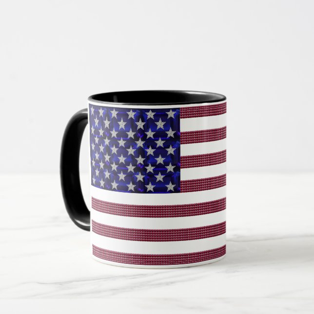Taza Bandera estadounidense (Anverso izquierdo)