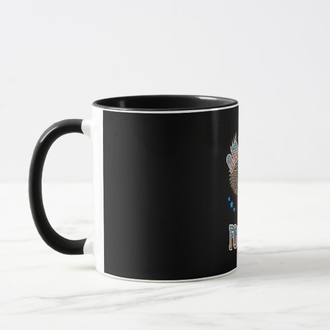 Taza Bandera estadounidense de fútbol (Izquierda)