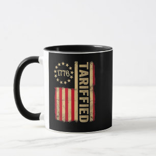 Taza Bandera estadounidense Tarrifs Americanos 1776