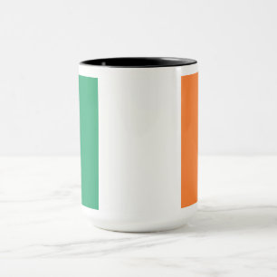 Taza Bandera nacional de Irlanda, norma irlandesa, cart