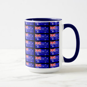 Taza Bandera Patriótica Australiana de Australia para A