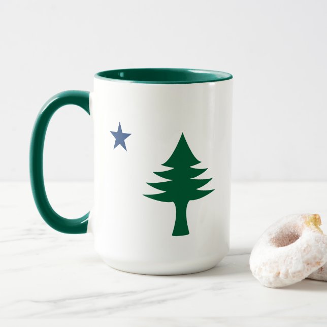 Taza Bandera principal de 1901 (Con donut)