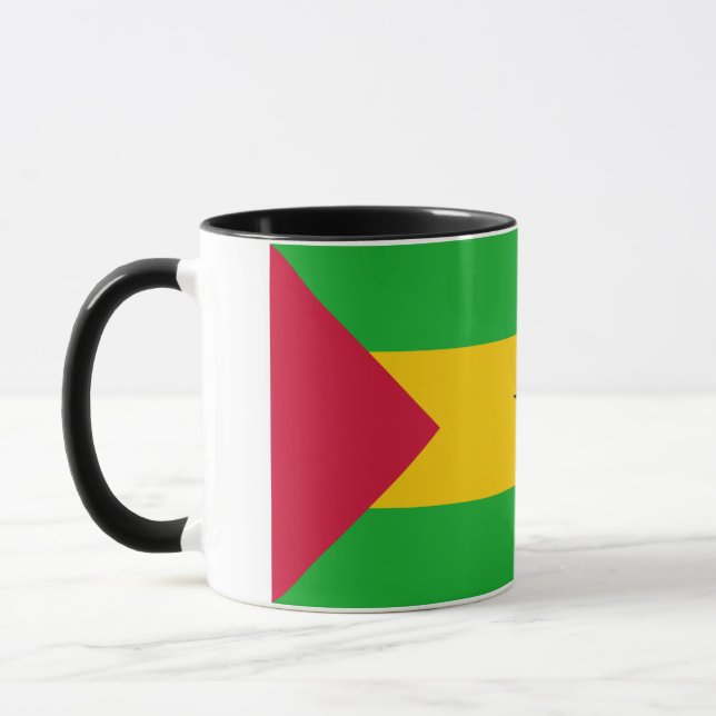 Taza Bandera Santo Tomé y Príncipe (Santo Tomé y Prínci (Izquierda)