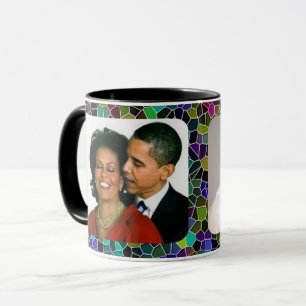 TAZA BARACK Y MICHELLE OBAMA
