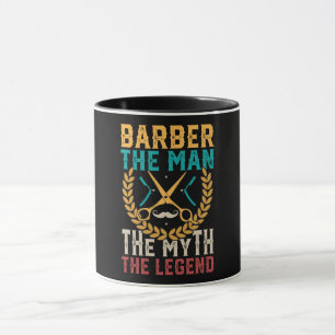Taza Barber El Hombre El Mito La Leyenda