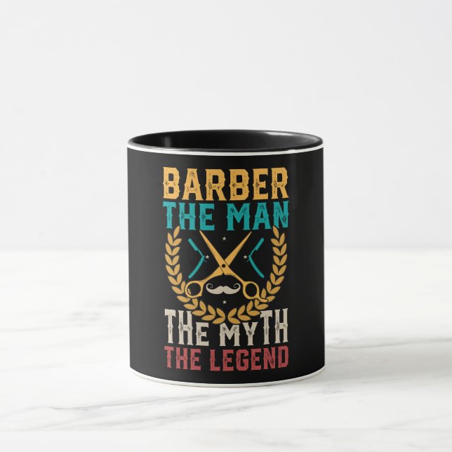 Taza Barber El Hombre El Mito La Leyenda (Centro)