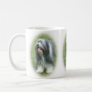 Taza barbuda del collie