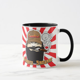 Taza barbuda del samurai