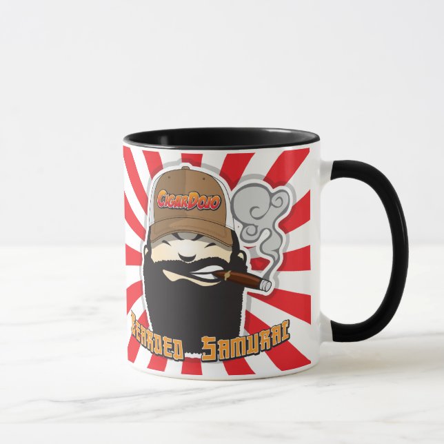 Taza barbuda del samurai (Derecha)