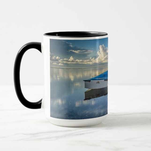 Taza Barco de fila en el agua (Izquierda)