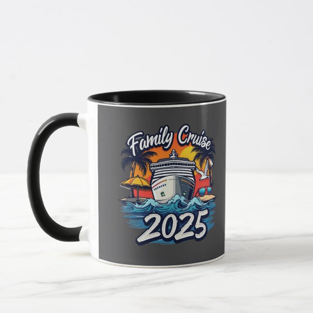 Taza Barco de la tripulación familiar de crucero famili (Izquierda)