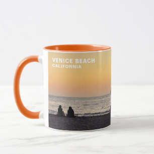 Taza Barco de vela en Sunset - Venice Beach, CA Mug