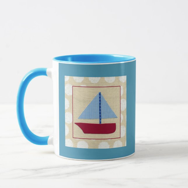Taza Barco de vela infantil por Chariklia Zarris (Izquierda)