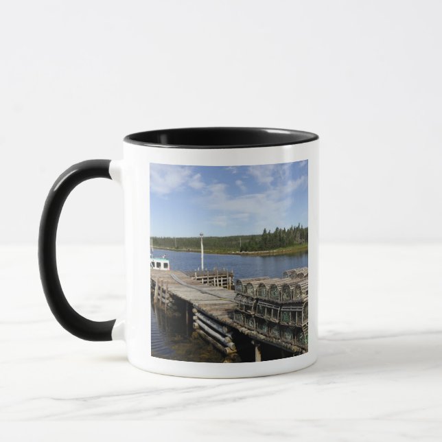 Taza Barco Langostero, Mushaboom, Nueva Escocia, Canadá (Izquierda)